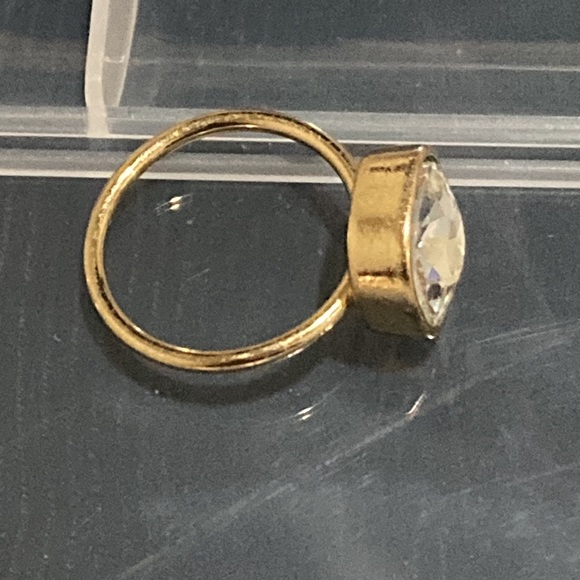 Clear stone ring quartz - Picture 2 of 3